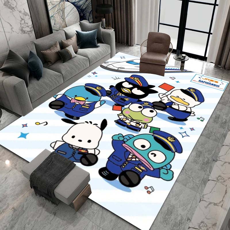 

Pochacco cartoon carpet is used for decorating living rooms, bedrooms, home furnishings, sofas, children s non slip floor mats, 60x90cm