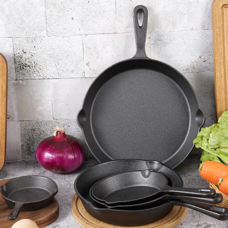 ZISIZ Gusseisen Bratpfanne