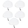 5Pcs Mop Cover Replacement Pads Strong Water Absorption Fit for Steamboy X5 H20 S302 S001 Mop