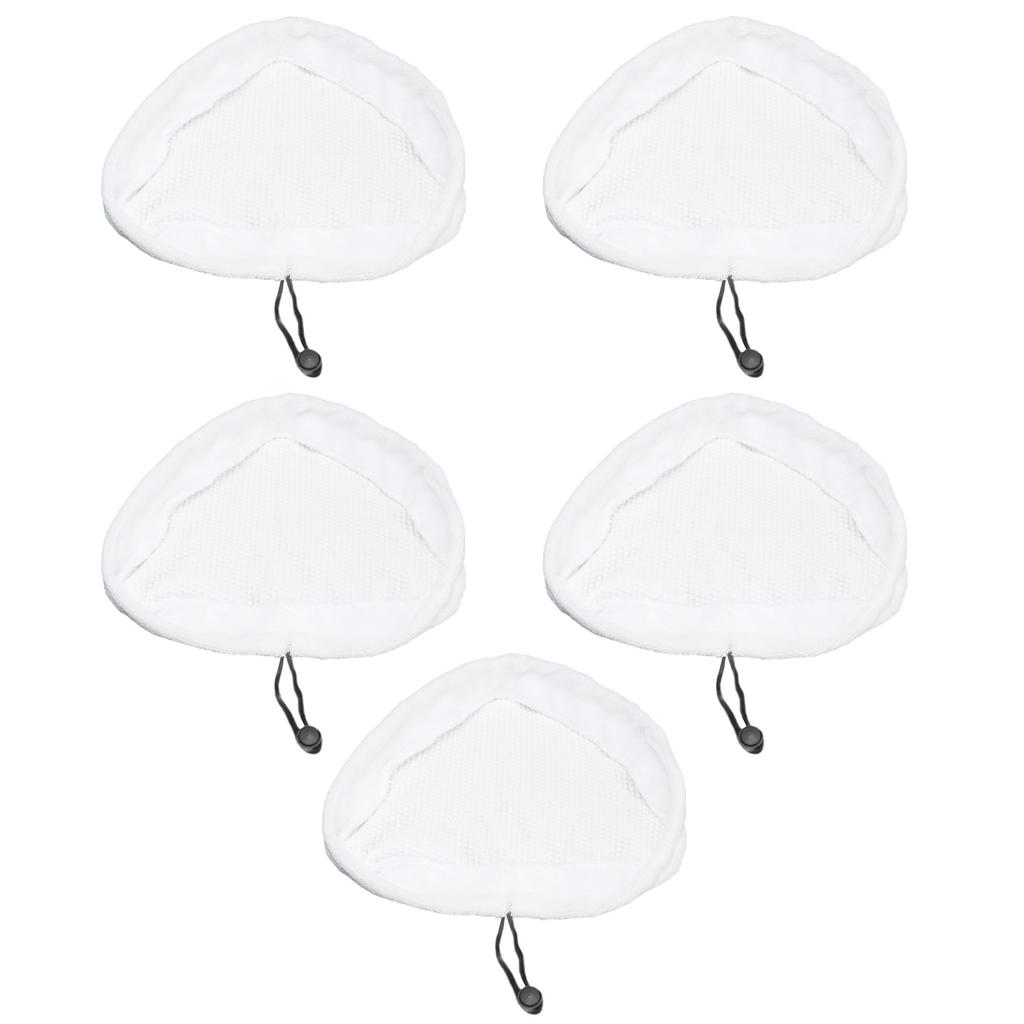 5Pcs Mop Cover Replacement Pads Strong Water Absorption Fit for Steamboy X5 H20 S302 S001 Mop