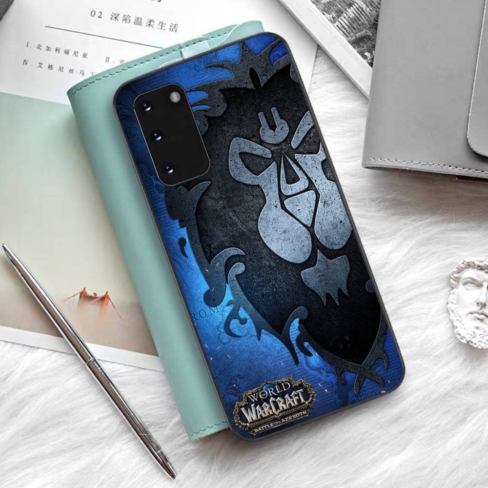 Game World Of Warcraft Phone Case For Samsung S 24 Fe 25 Ultra Plus 20 Lite 21 30 22 23 24 22 Ultra 5G Fundas