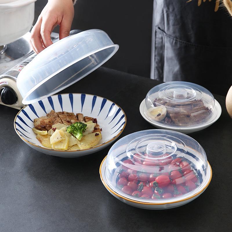 High Temperature Resistant Microwave Cover - Heat Preservation for Bowls & Plates