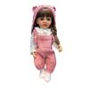All-pink 55cm Full Silicone Baby Doll Soft And Flexible With Lifelike Features