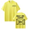 Band Latin Mafia Malo Del Cuento Graphic Tee Shirt Unisex Women Casual Crewneck Oversized T Shirts Harajuku Vintage Gothic Tshirts
