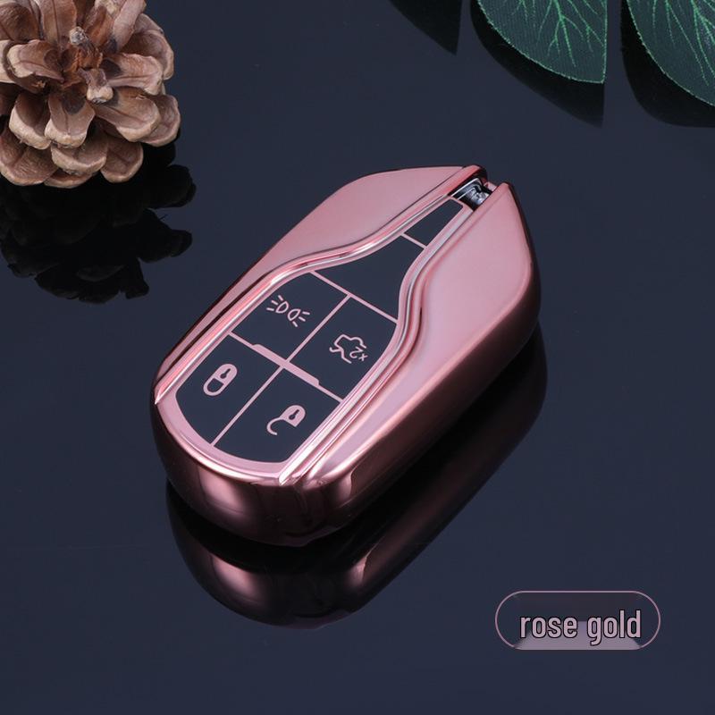 Maserati LD Ghibli, Levante, Quattroporte Soft TPU Car Key Case Cover