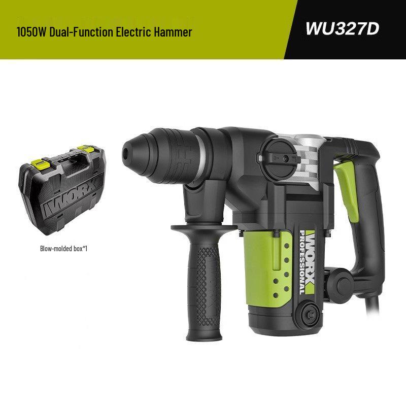 Wickes Electric Hammer WU327D Parts: Carbon Brush, Rotor, Stator, Connecting Rod, Switch, Gear, Oil Cap, Square Sleeve.