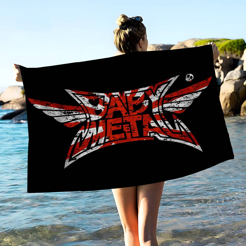 B-BABYMETALS Band Microfiber Beach Towel Absorbent Quick dry Soft Yoga Swimming Resort Mountain Climbing Towel
