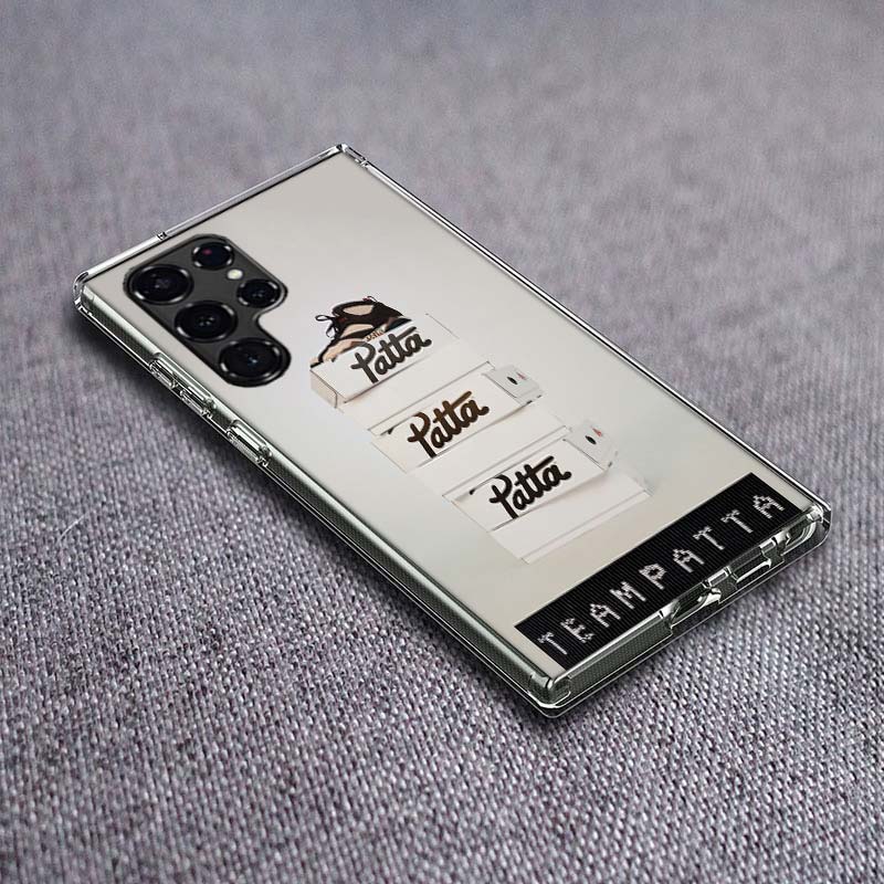 

Fashion P-pattaS Phone Case For Samsung Galaxy S24 S23 S21 S20 FE S22 S26 Ultra S25 Edge S10 Plus Cover Clear TPU Capa Shell Coq Samsung S23 Plus