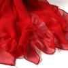 Fashion Chiffon Women Scarf Thin Solid Color Long Shawls and Wraps Soft Breathable Beach Sunscreen Hijab