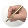 Namib Design Studio Ballpoint Pen Mini Brass Pen LOG Stationery Brown BP601 Oil-Based 1.0mm