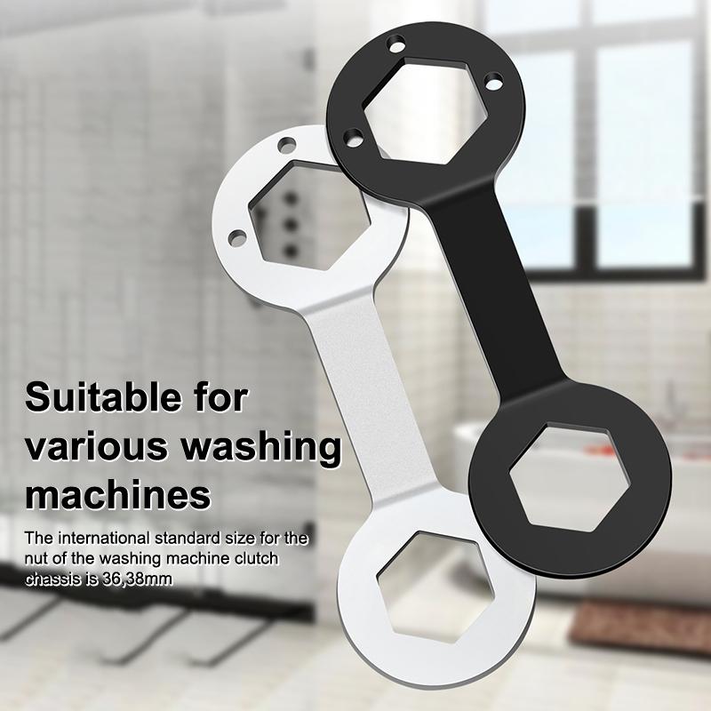 Washing Machine Clutch Wrench Disassembly Inner Screw Nut Removal Double-Ended Long Sleeve Spanner Hand Tools 36/38Mm