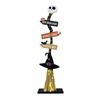 Halloween Wooden Glowing Witch , Indoor Outdoor Porch Yard Decoration - Spooky Glowing Witch Decorative Sign