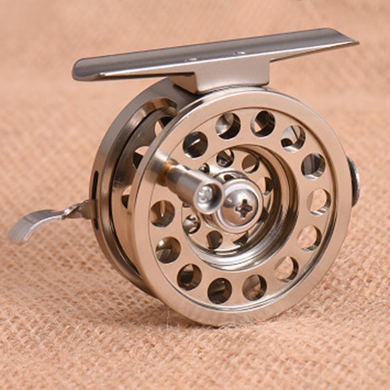 Eisangelrolle, Bogenangelzubehör, Fliegenfischerrolle, Bogenangelrolle