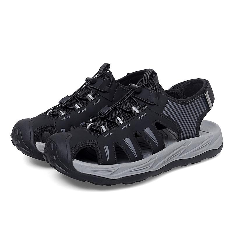 Fashion Summer Outdoor Sandals for Man Shoes Breathable Hiking Shoes Water Beach Mens Sandals Camping Climbing Aqua Sneaker White