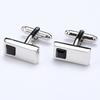 Gift Box Men'S Suit French Cufflinks Sleeve Nails Shirt Buckles Women'S Cuff Buckles Long White Strip Crystal Cuffs