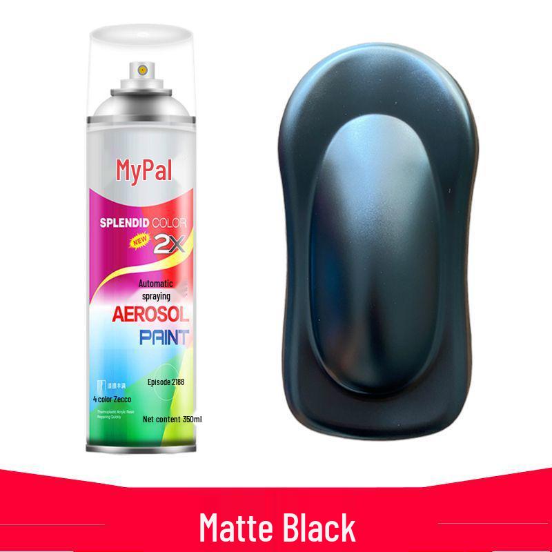 Chrome Self-Spray Stainless Steel & Rust-Proof Paint for Electroplated Metals, Galvanized Surfaces in Silver, Black, & White