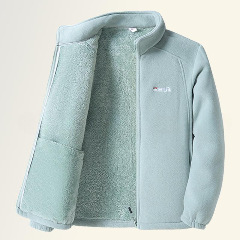 Women's Plus Velvet Thickened Polar Fleece Spring, Autumn and Winter Outdoor Cover Women's Windproof and Warm