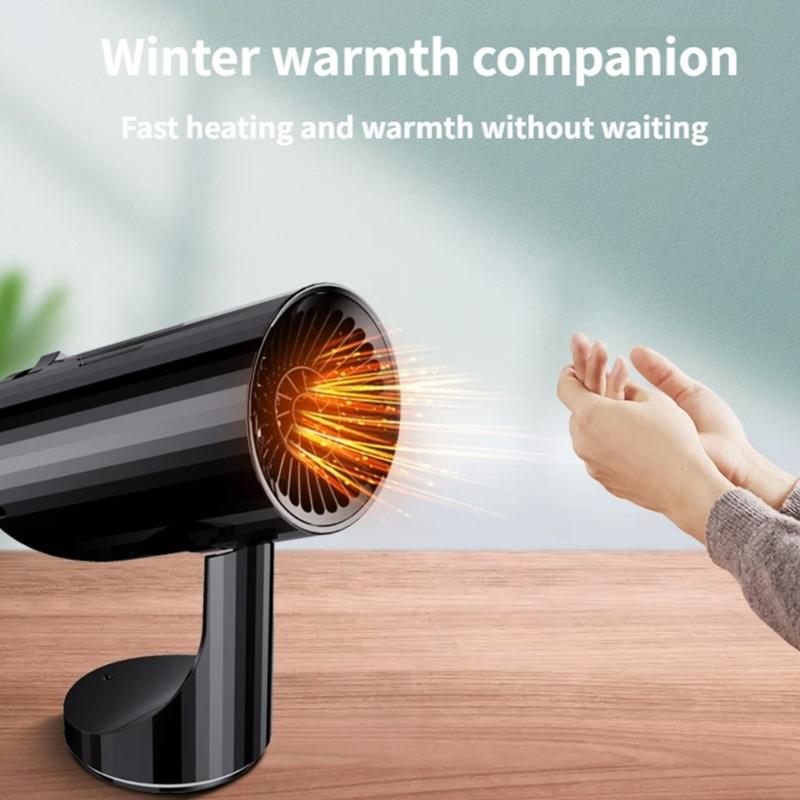 Upgrades 12V Double Function Car Heater & Defroster for Rapid Warming & Windshield Clearing in Cold Weather Conditions