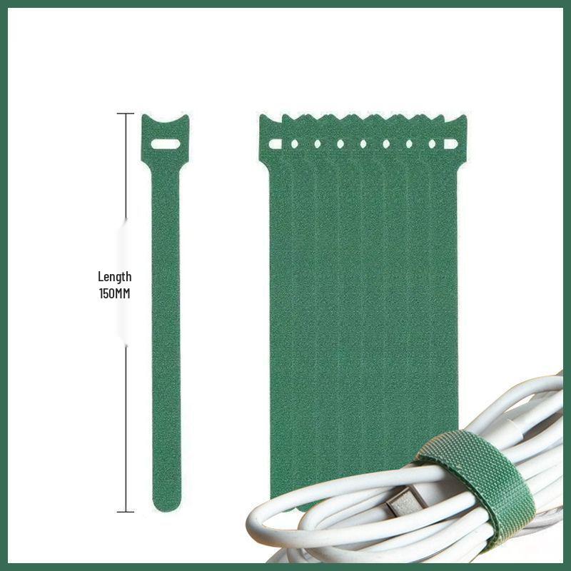 Hook & Loop Cable Ties: Organizer for Earphones, Chargers, Data Cables, and Network Cables