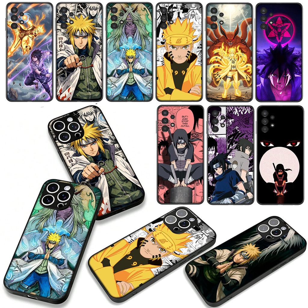 Namikaze Minato Uchiha Sasuke Narutos for Samsung Galaxy A25 A37 A57 A12 A14 A31 A41 A50 A51 A70 A71 A72 A04 Note 20 9 8 10 Case