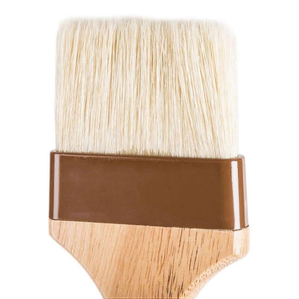 3-Inch Wide Pastry Brush with Boar Bristles and Hardwood Handle, Basting Brush