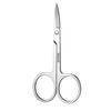 Stainless Steel Eyebrow & Nose Hair Scissors - Trimming, Round & Pointed Heads, Beauty & Makeup Scissors