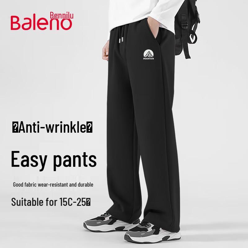 

Baleno Men s American Style Wide-Leg Casual Pants 3XL