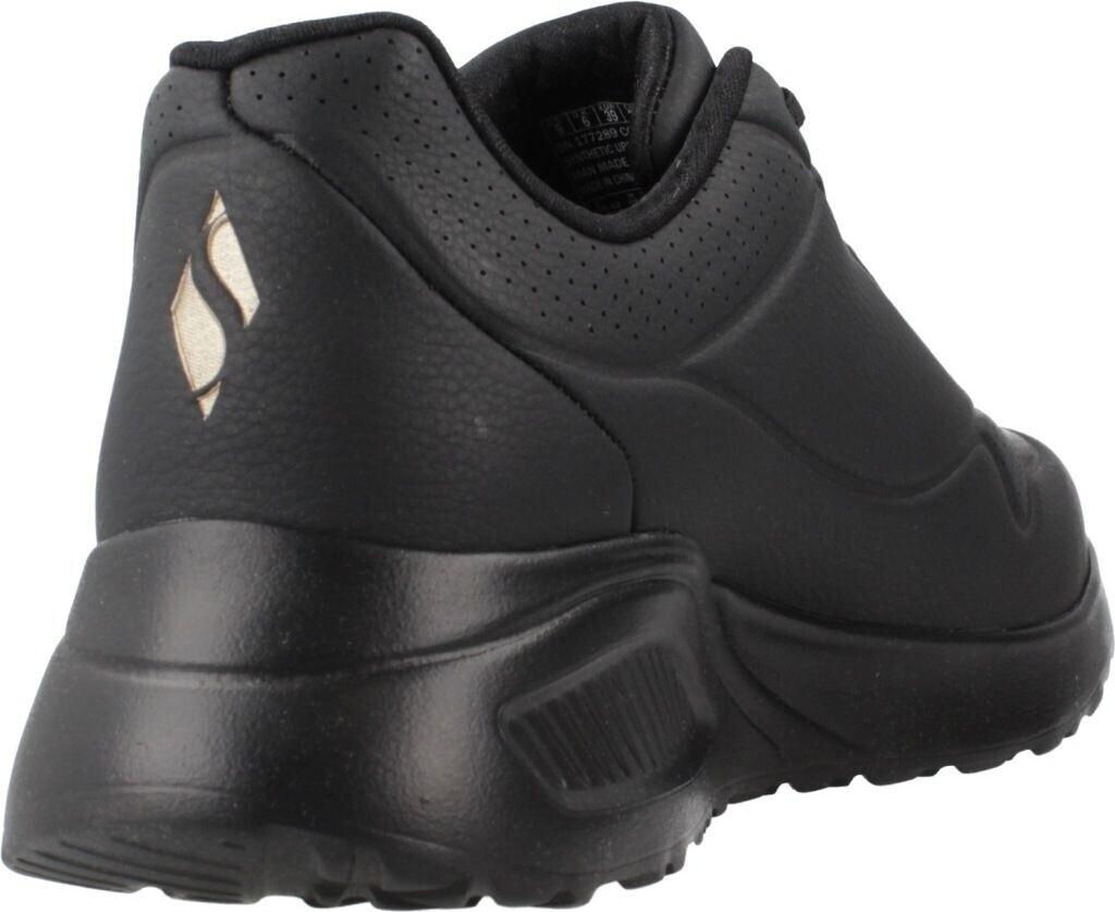 Skechers Uno Lite - Lite Work Black Sneakers