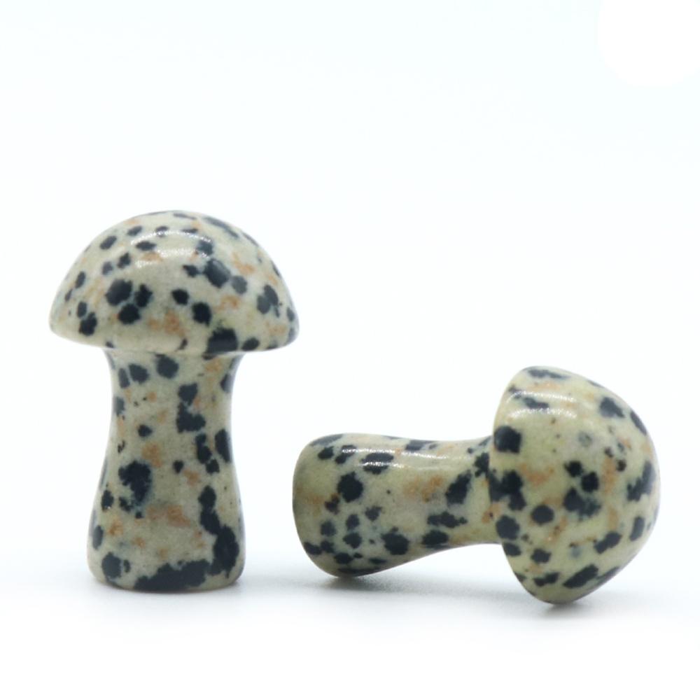 

2 шт. мини-орнамент из натурального камня, декоративная грибная форма, кварцевые камни, небольшой домашний декор, мебель для Рождества, Хэллоуина, ювелирные изделия, подарки 28x18 мм 2Pcs/28x18mm