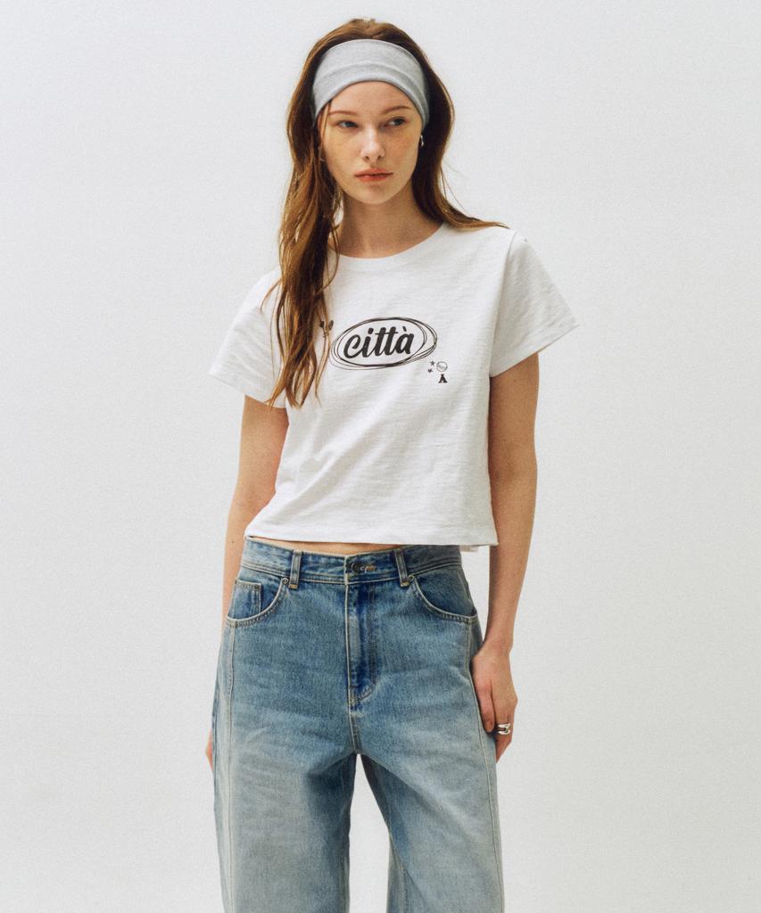 CITTA Drawing Cita Logo T-Shirt_Ctt377 (Charcoal)