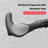 1 Pc Shockproof Anti-slip Bike Handlebar Grips Ergonomic Comfortable Mountain Road Bicycle Grip Accessories for Shock Absorption 5