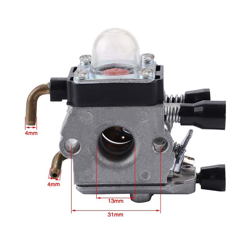 Carburetor Kit for STIHL BG72 BG75 HS80 FS80 FC75 FC85 FS75C1Q-S66 C1Q-S71 C1Q-S97 C1Q-S143 C1Q-S153 C1Q-S186 Mover Carb Parts