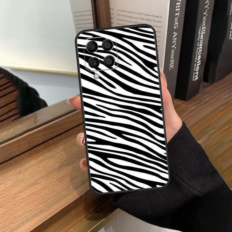 Zebra-Streifen-Druckabdeckung für Samsung Galaxy M23 M33 M53 M13 M51 M11 M31s M30s M12 M32 M52 M20 M14 M34 M54 Fall