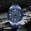 Luxury Men's Business Watch Waterproof Sports Quartz Clock Silicone Strap Men Wristwatches
