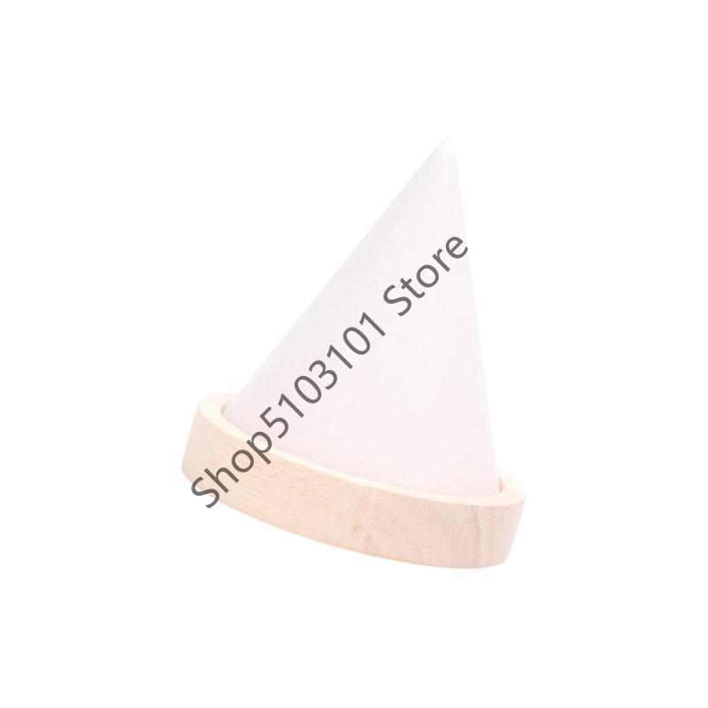 Creative Velvets Cone Bracelet Display Stand Ring Bangle Anklet Chain Necklace Jewelry Storage Rack Holder