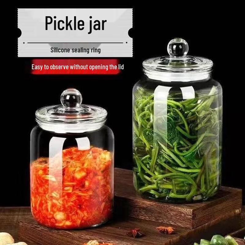 Food-Grade Sealed Glass Multi-Purpose Storage Jar