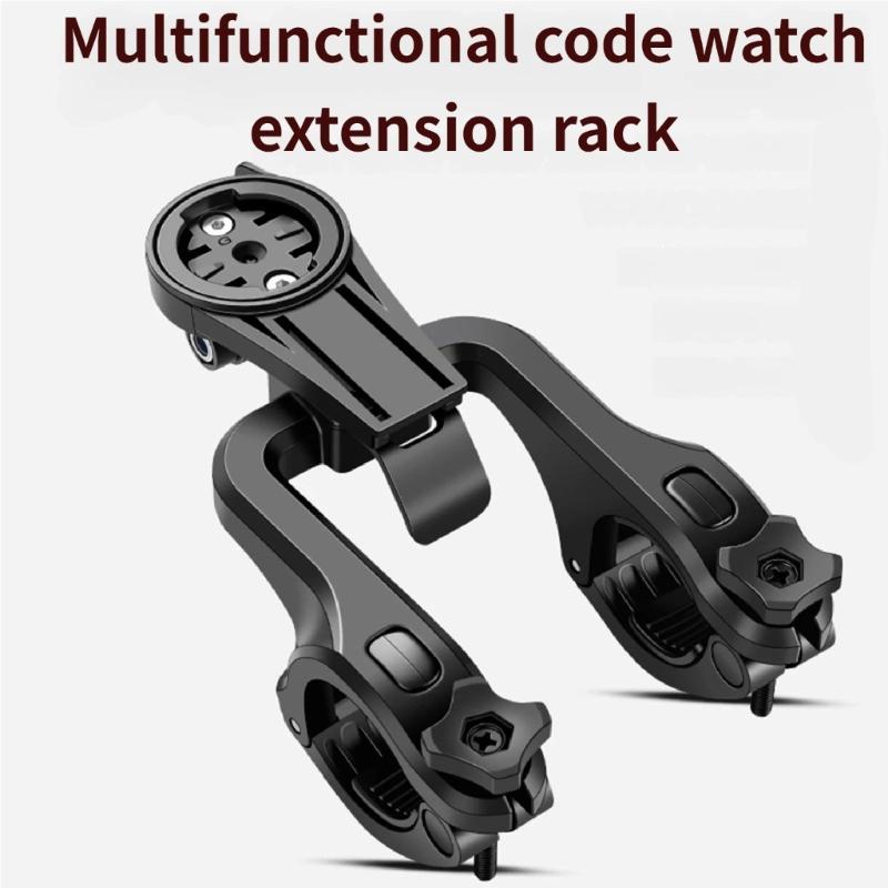 Bicycles Computer Camera Stem Brackets Extension Mount Handlebars Adjustable Holder for Cycling Bicycles Computer Mount