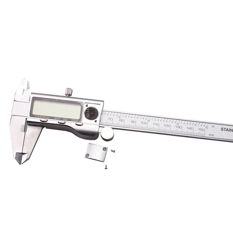 Stainless Steel Digital Display Caliper 150mm Fraction / MM / Inch High Precision Stainless Steel LCD Vernier Caliper