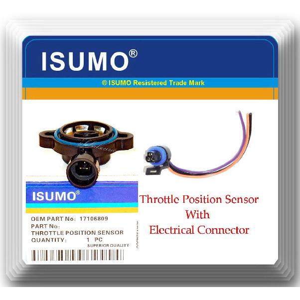 Throttle Position Sensor W/ Electrical Connector Fits: GM Isuzu & Saturn