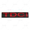 3D Metal TDCI Letters Car Rear Trunk Emblem Badge Sticker Decals For Ford Kuga Explorer Transit Accessories