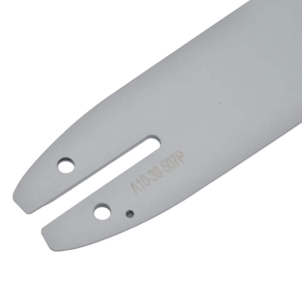 Sliver Chainsaw Guide Bar Steel Guide Plate Durable Sprocket Nose Guide Bar  Replacement