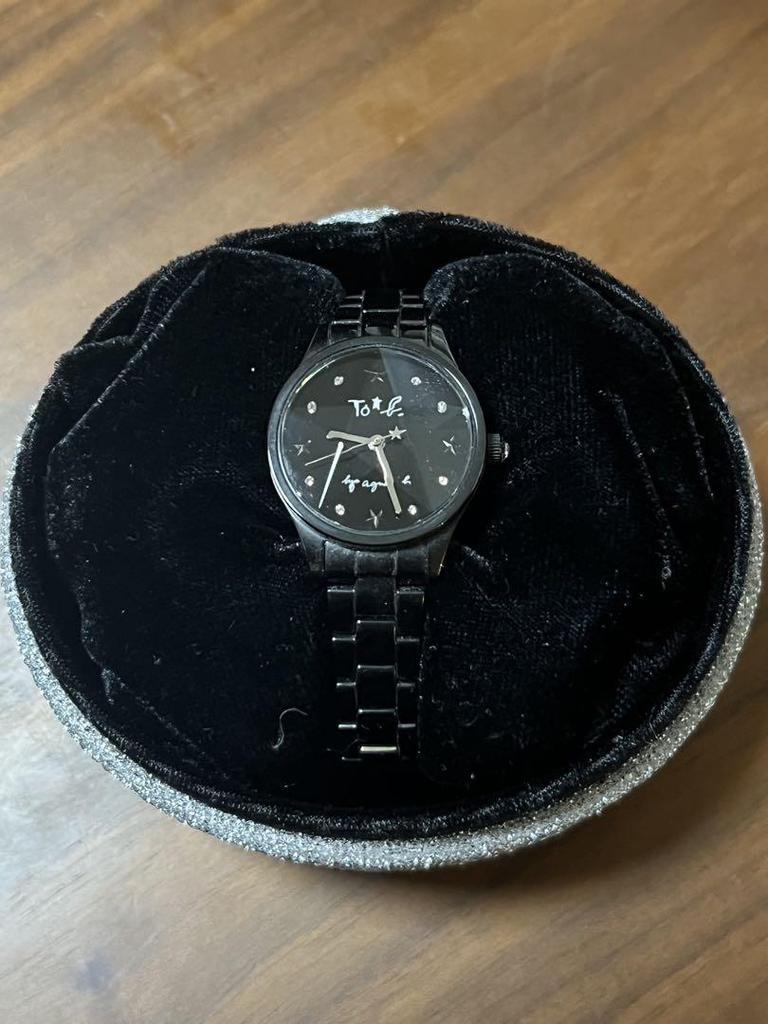 [USED] TOLi Black Analog Watch Seiko Watch