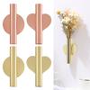 Perforated Wall Mounted Nordic Style Wall Flower Device Tube Vase Decoration Pendant Flower Vase