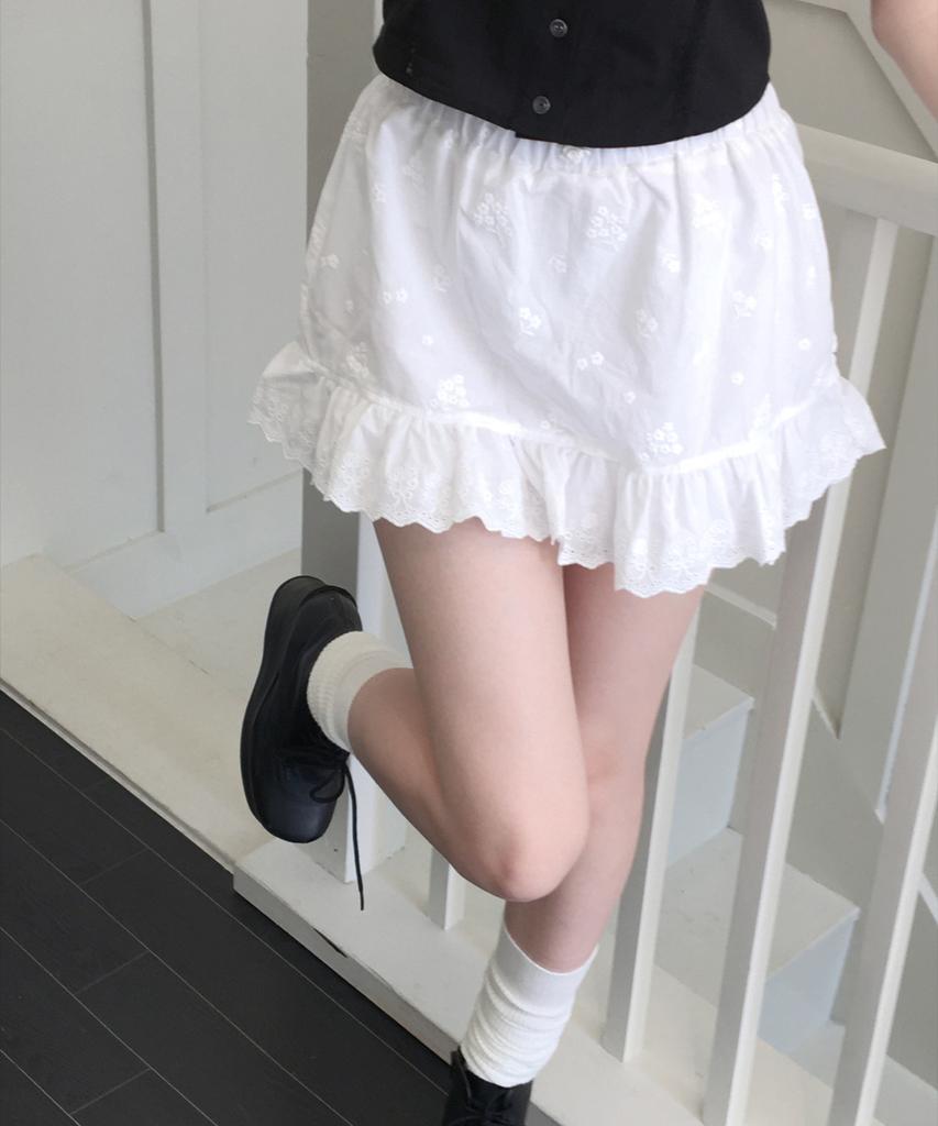 Wisp Fairy Petite Frill Skort (Floral Ver.)