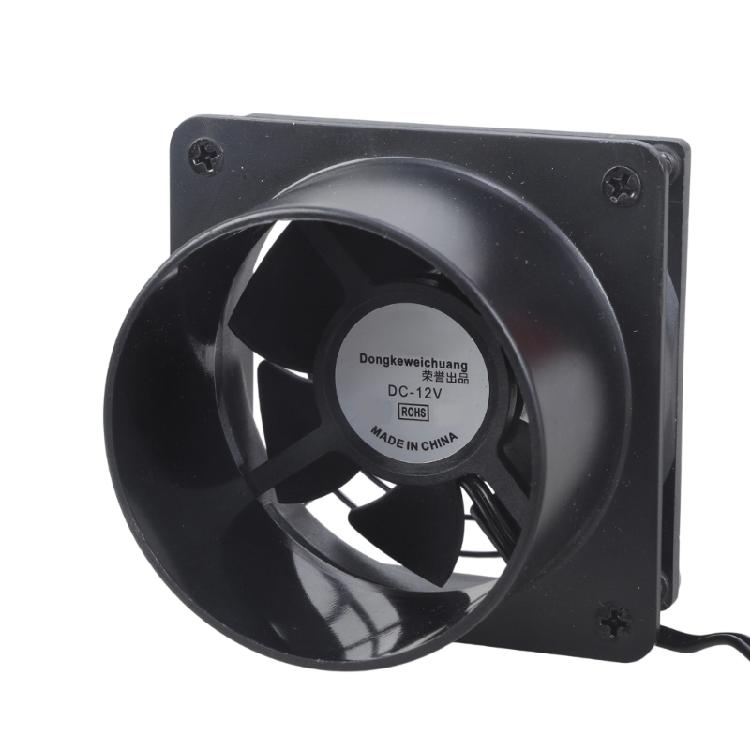 80mm ABS Plastic Ducted Blower Fan With USB Speed Controller 8cm Pipe Compatibility For Greenhouse Pet House Craft Rooms