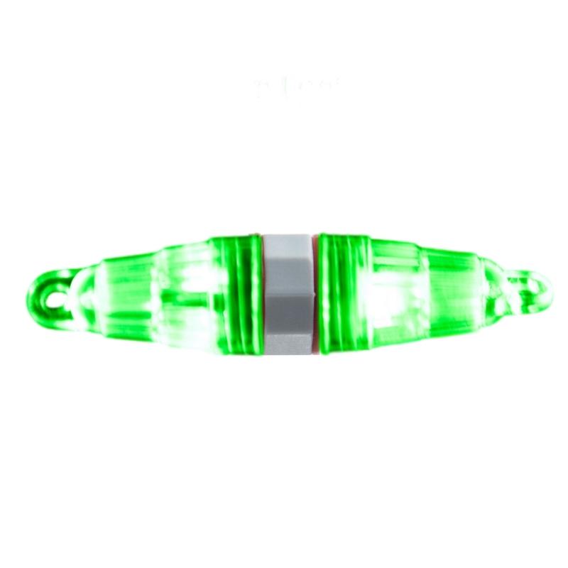 Double Head LED Light Underwater Light Fishing Flashing Light 3In Deep Drop Attractive Light Baits Lure Lamp
