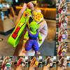 Adorable Dragon Ball Keychain Goku Pvc Figurine Cute Anime Car Pendant Gift
