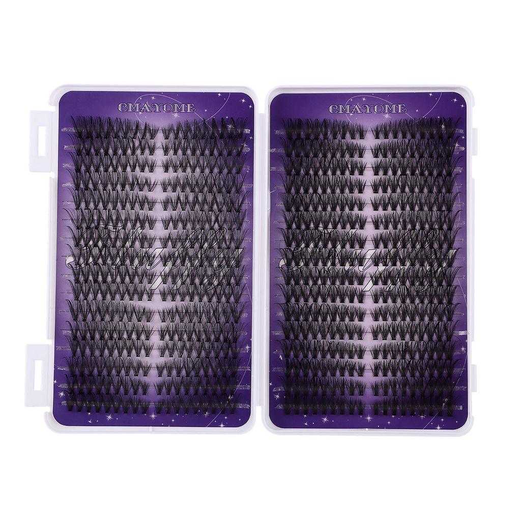 Natural Thick D-Song Single Cluster False Eyelashes 8-16Mm Simulated Daily Makeup Segmented Multi-Hair Eyelashes