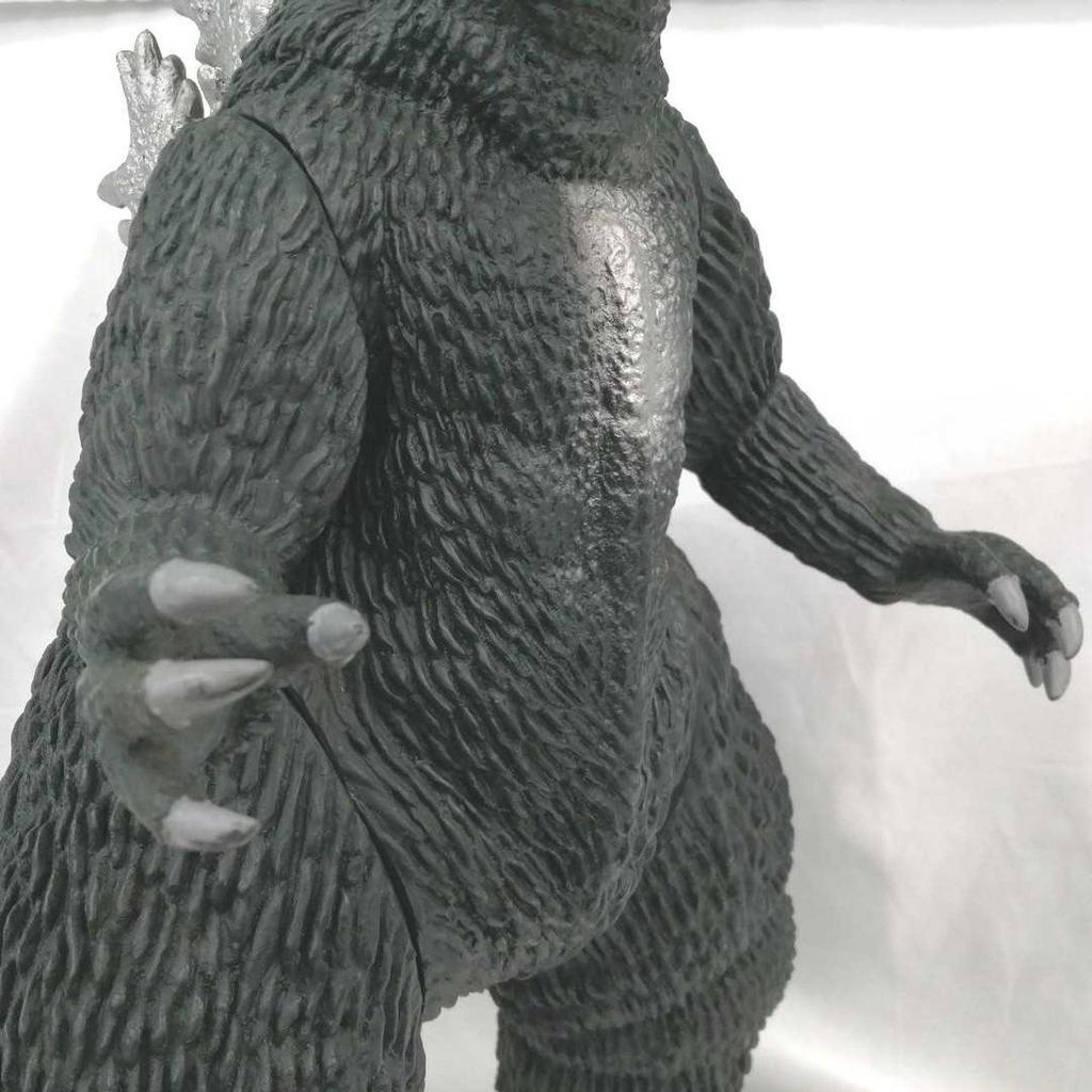 Used BANDAI POPY 1988 Godzilla Soft Vinyl