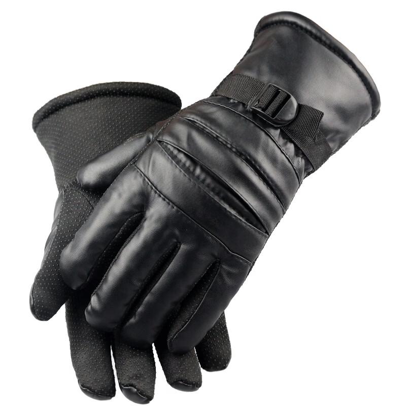 Tiandun Windproof Winter Warm Touchscreen Leather Gloves